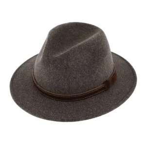 Fiebig Traveller Woolfelt Hat Med Ørevarmere