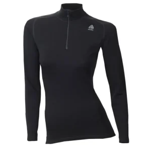 Aclima Warmwool Mock Neck Zip Woman